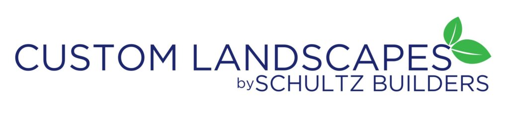 Custom Landscapes by schultz builders logo